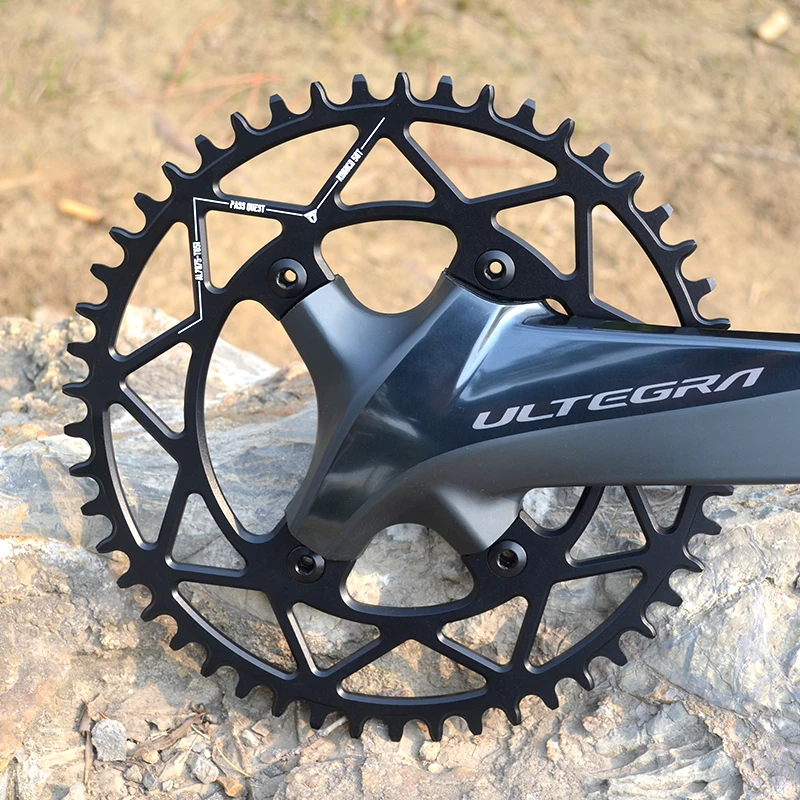 Кольцо цепь для велосипеда 110 мм 40T 52T Shimano R7000 R8000 DA9100|Шатун и передняя звездочка