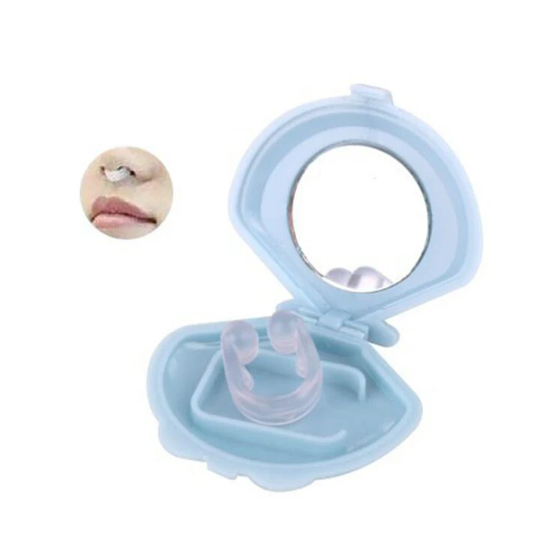 New Soft Silicone Stop Snoring Device Anti Snore Night Sleep Nose Clip Stopper Sleeping Aid Health Care Tool | Красота и здоровье
