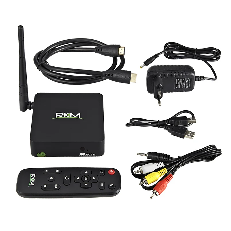 Оригинальная ТВ приставка RKM MK902II Rockchip RK3288 четырехъядерная на базе Android 2 Гб ОЗУ 16