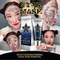 Новая звезда маска блеск пилинг черная маска питает угрей удаление лица маска для лица увлажнение кожи уход за девочками