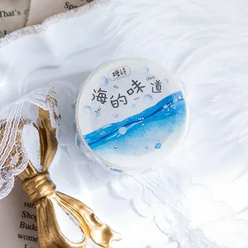 

1pcs Washi tape Sea taste 3.0cm Pocket album diary DIY decoration stickers
