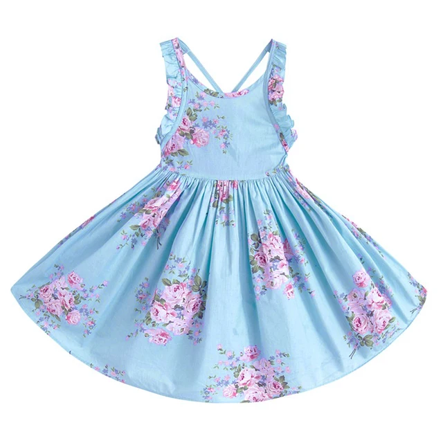 Petti Beach Fl Dresses Baby S Summer Petti Beach Fl Dresses Baby S Summer Sleeveless Flower 1 12years Kids