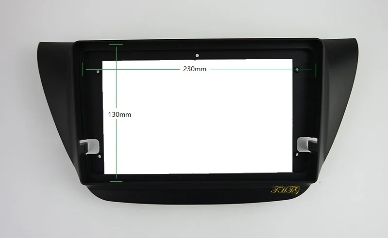 Автомобильная радиосвязь, панель gps-навигации подходит для 2006 Mitsubishi Lancer IX 9 дюймов, двойная Автомобильная аудиорамка Din