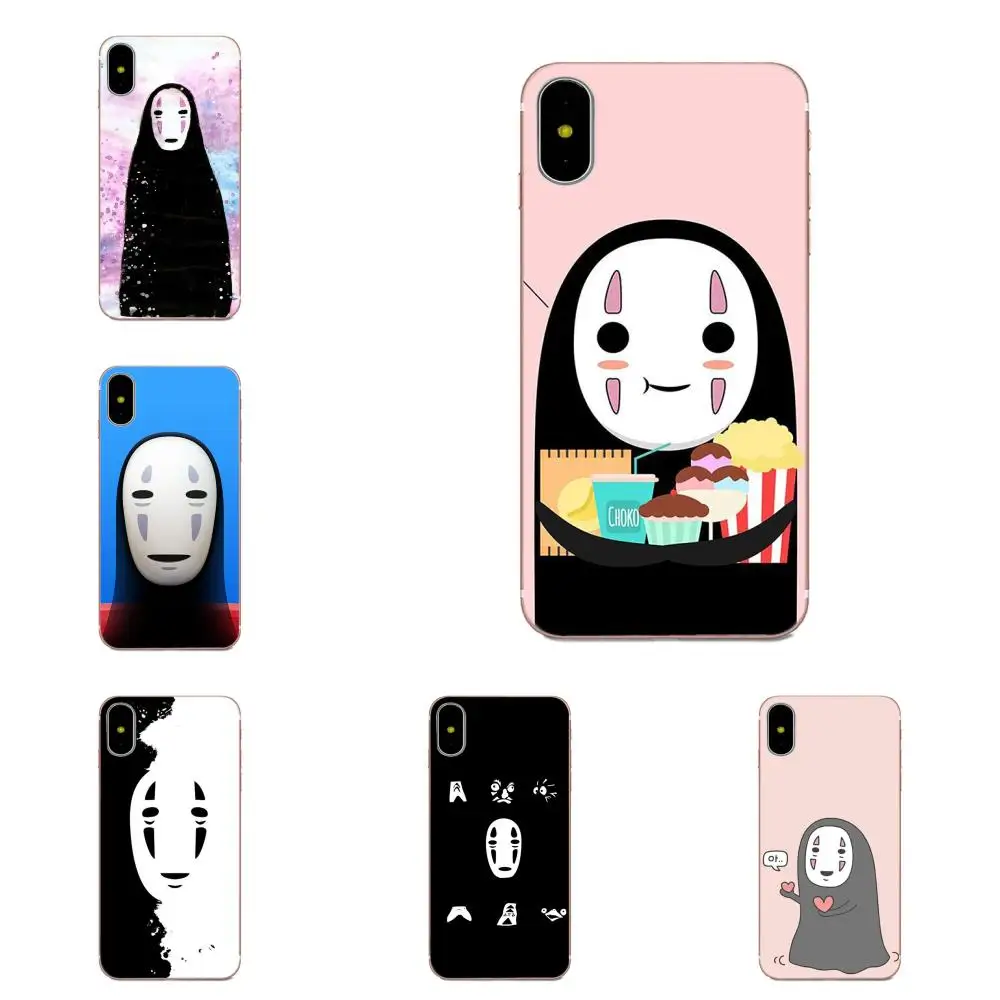 

TPU Case Cover For Sony Xperia Z Z1 Z2 Z3 Z4 Z5 compact Mini M2 M4 M5 T3 E3 E5 XA XA1 XZ Premium Cartoon Spirited Away No Face