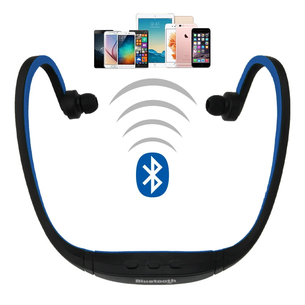 

Original Sport S9 Bluetooth 4.0 Headset Wireless Earphone In-Ear Headphones for running Smartphone samsung xiaomi Mobile Phone