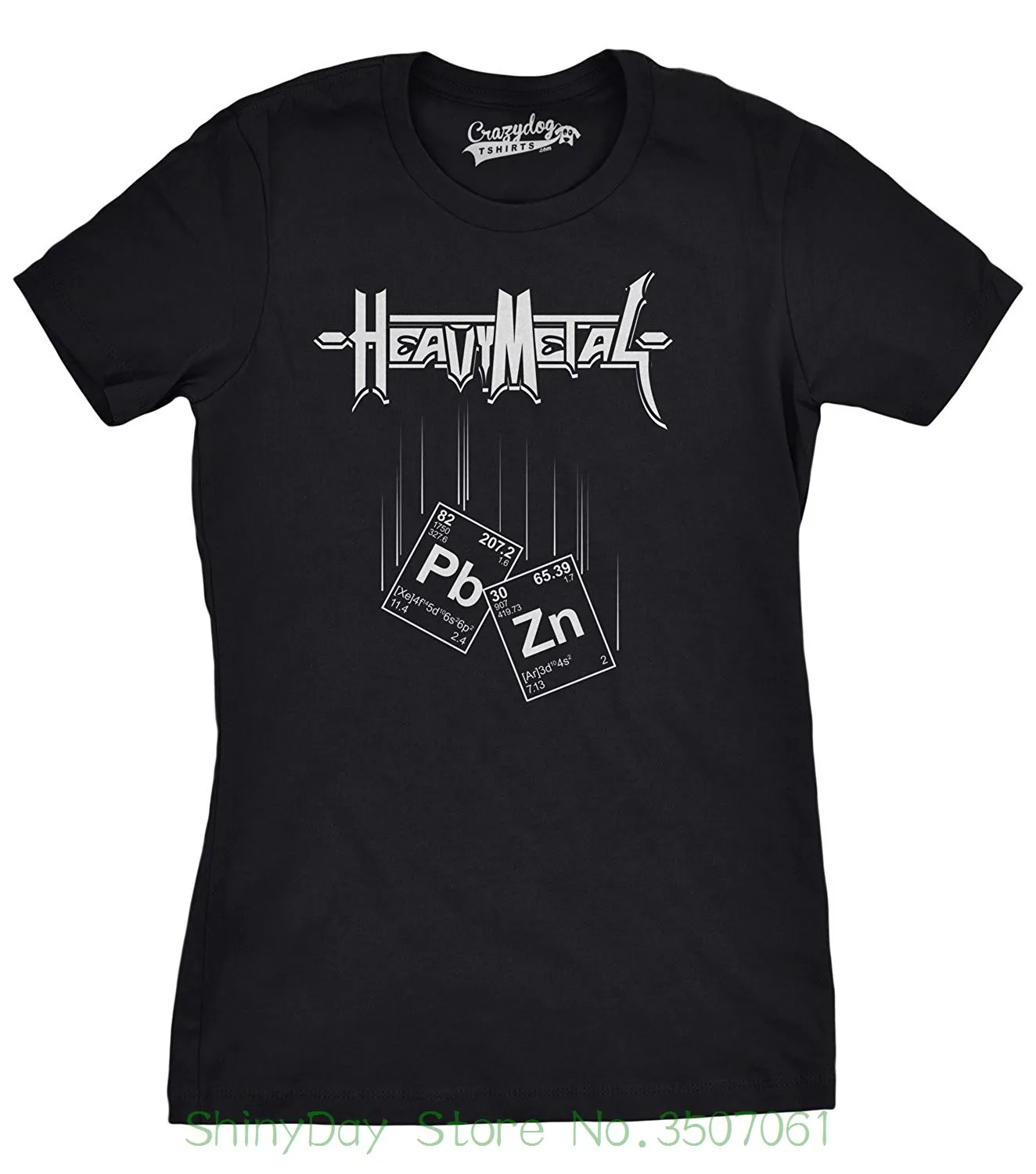 Short Sleeve Summer Style Women's Heavy Metal And Heavy Metals T Shirt