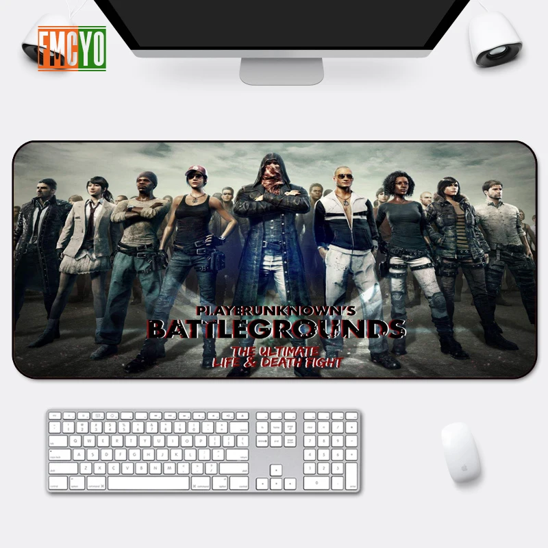 

Hot Selling Game Oversized Mouse Mat Locking Anime Eating Chicken CF Athletic Thickening Table Mat Cute Office Anime Keyboard Ma