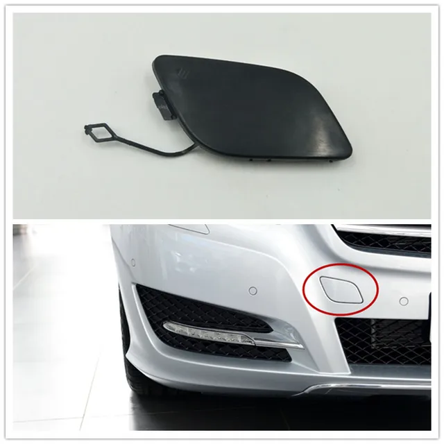 Cafoucs Front Bumper Tow Eye Hook Cover Cap For Mercedes Benz W251 R