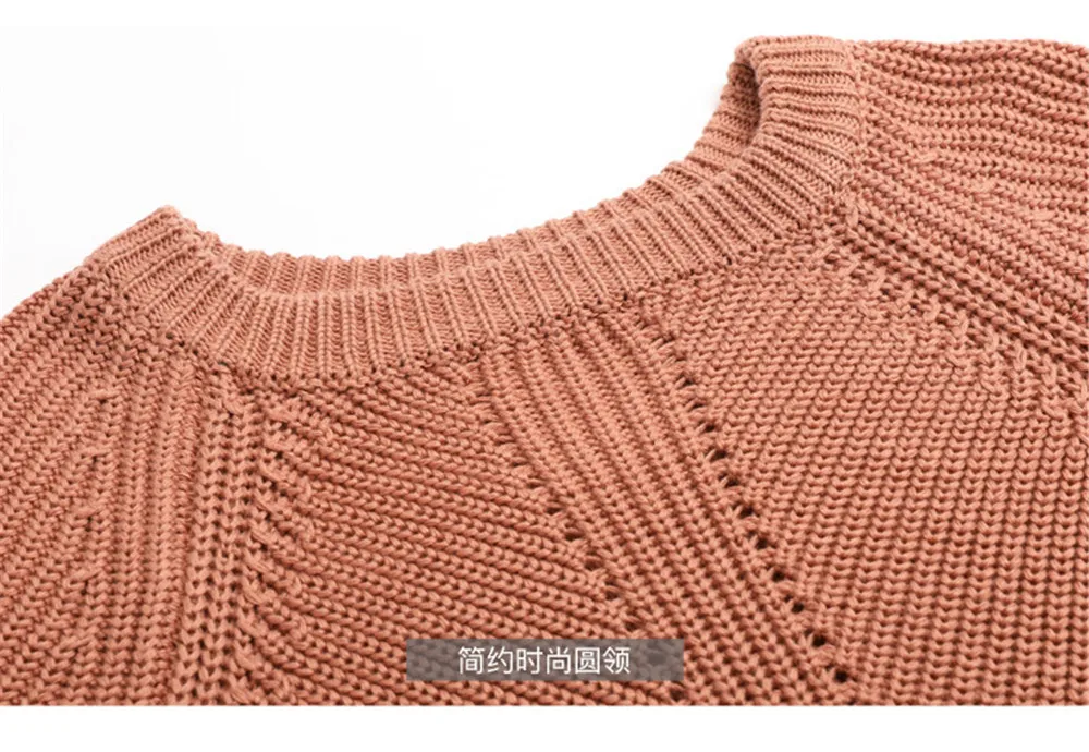 All Occasion Match Women Pullover Sweater Women Sweater Fashion Long Sleeve O-neck Twist Knitted Christmas Sweaters (9)