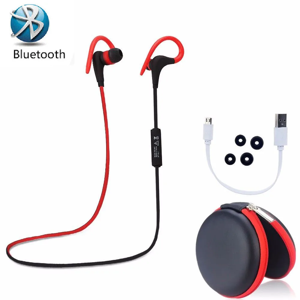 Wireless Sports Stereo Sweatproof Bluetooth Earphone Headphone Earbuds