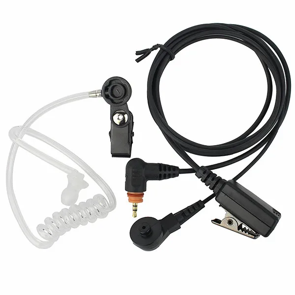 Hot MIC Speaker PTT Covert Acoustic Tube Earpiece (1)
