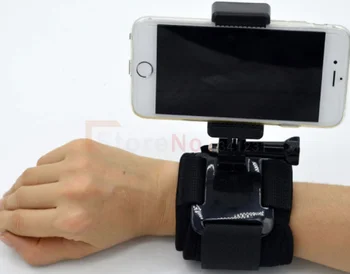 

Outdoor Mobile Phone Sport Clip Mount with Gopro Connection Tripod Bicycle Scooter Car Holder Cellphone Adapter