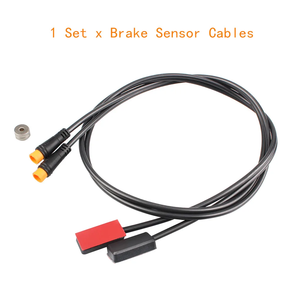 Удлинитель для электровелосипеда, 16/24 дюйма, для Bafang, датчик скорости, Sendor, электрический велосипед со средним приводом, тормоз, датчик большого пальца, дроссельная заслонка - Цвет: Brake Sensor