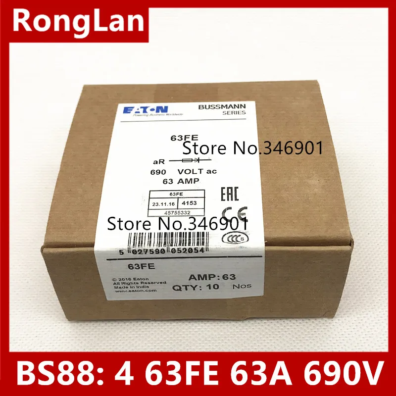 [SA] Соединенные Штаты BUSSMANN Предохранитель 63FE 35A 40A 45A 50A 63A 690V BS88: 4 предохранитель 35FE 40FE 45FE 50FE 56FE 63FE 80FE 100FE- 20 шт./лот
