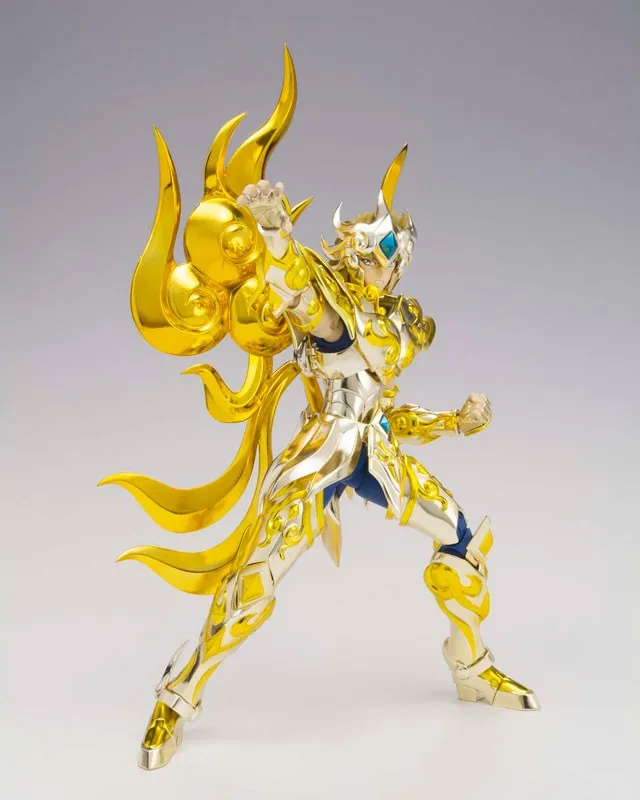 100% оригинал BANDAI Tamashii нация святая Ткань Миф экс фигурка-LEO AIOLIA GOD Cloth от "ST Seiya"