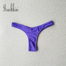Стринги бикини сексуальные стринги с высокой плавки трусы бразильяна Пляж Купальники Нижнее белье женские купальник трусики