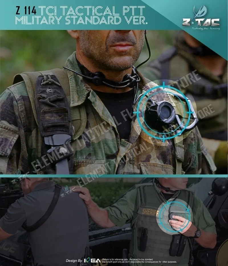 Z-tactical Sordin страйкбол гарнитуры Охота COMTAC IV в ухо шлем шумоподавление Softair Наушники Kenwood