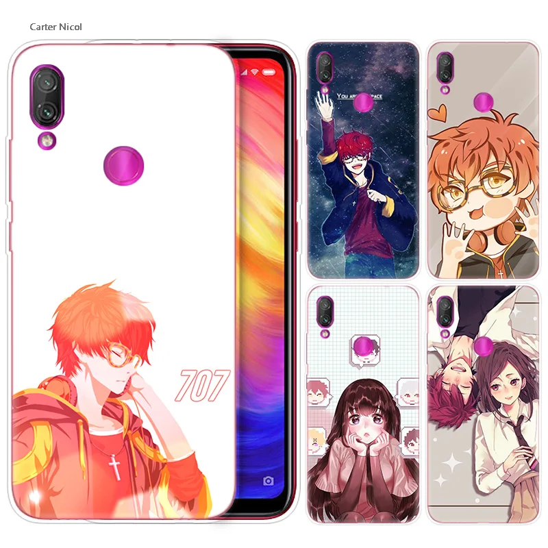 

Silicone Case for Xiaomi Redmi Note 7 6 5 Plus Mi A2 8 Lite Pro Prime Play Phone Cases Cover 707 Mystic Messenger Anime