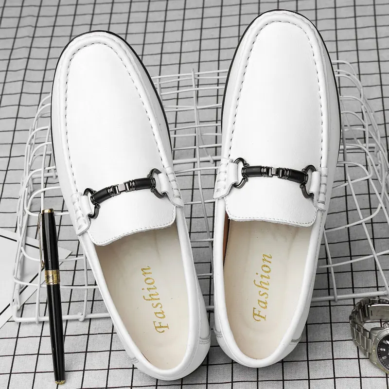 

2019 mens walking shoes Outdoor loafers white color sneakers Genuine Leather men shoes lightweight fashion shoes plus size 46