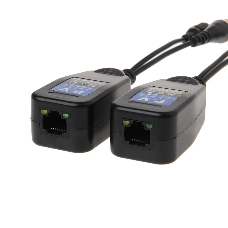 1 Пара Пассивный RJ45 CCTV силовой видео балун трансивер HDCVI HDTVI AHD аналоговый