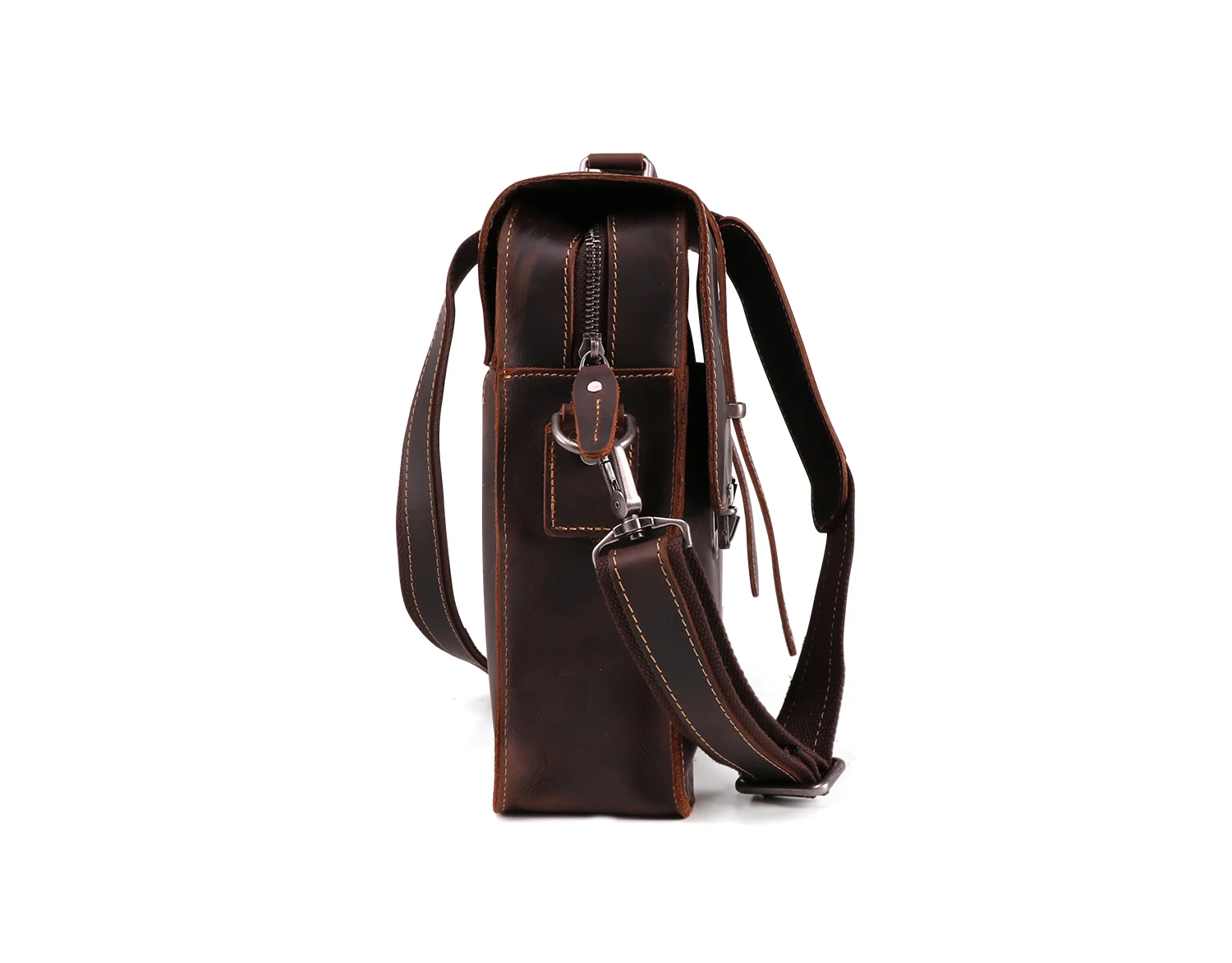 Бренд 2019 модный мужской портфель из натуральной кожи сумка мужская 14 дюймов Сумка для ноутбука деловая через плечо из натуральной кожи
