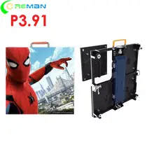 Дизайн открытый настенный ЖК-дисплей p3.91, передний доступ уличный светодиодный экран передний доступ 500x500