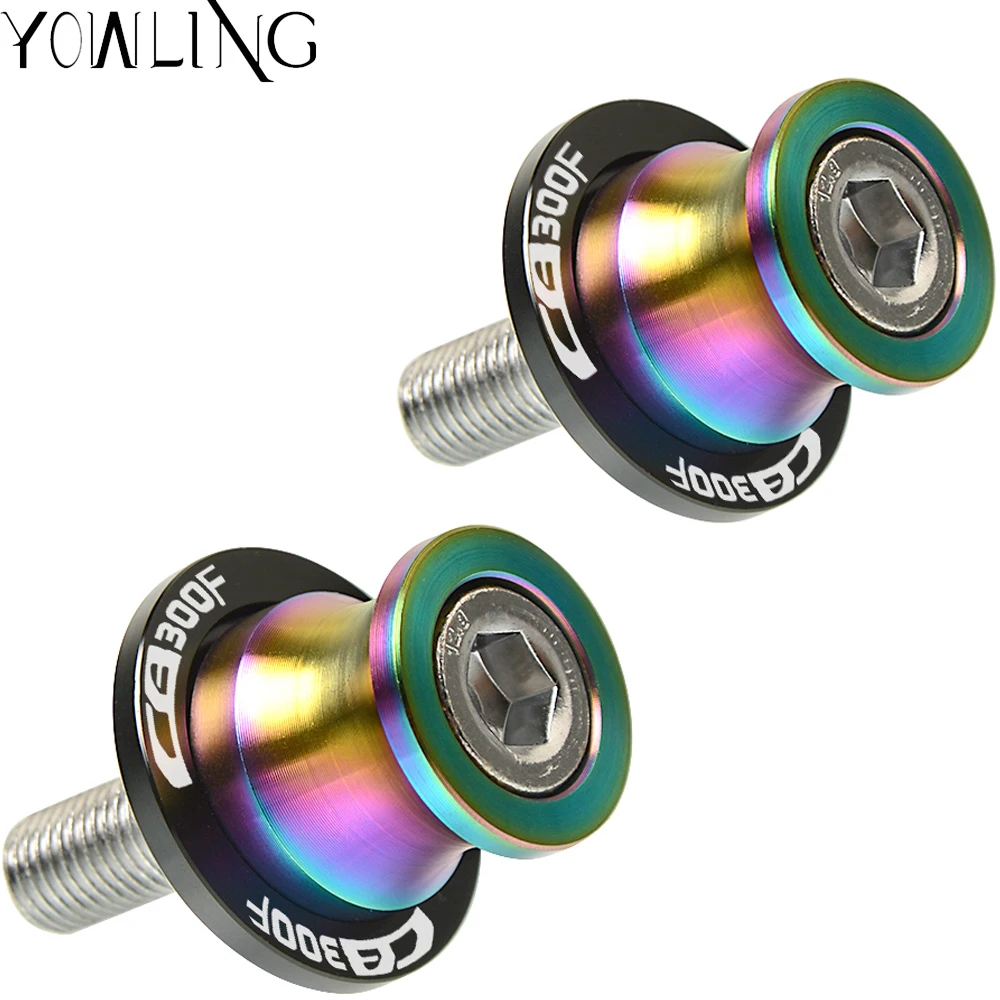 

M8 Stand Screws Swing arm Swingarm Spools Slider Support For HONDA CB300 CBR300R CB300F CB300FA 2014 2015 2016 2017 2018