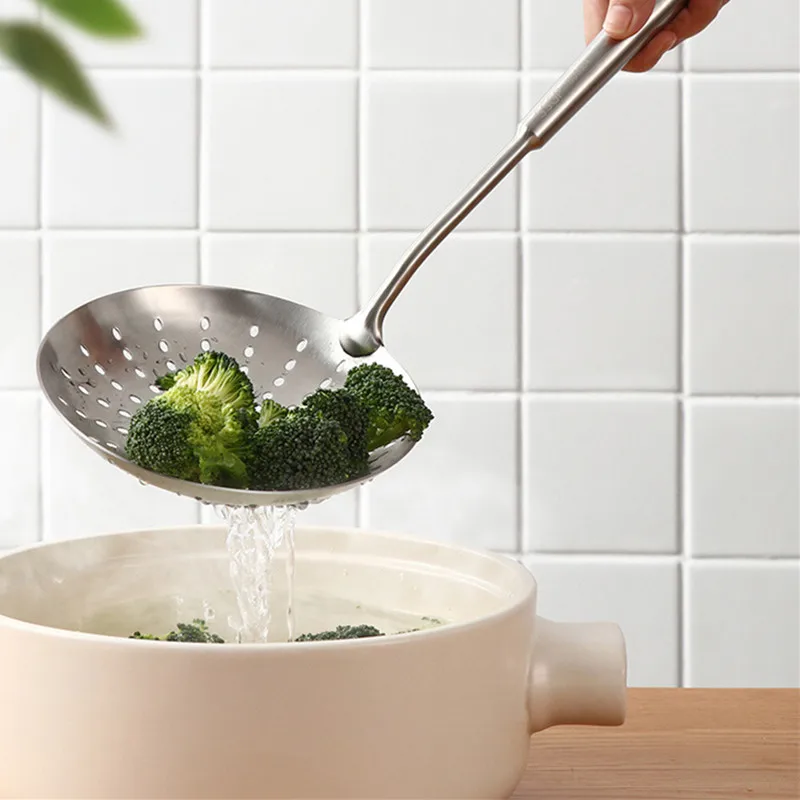 Kitchen Long Handle Net Colander (4)