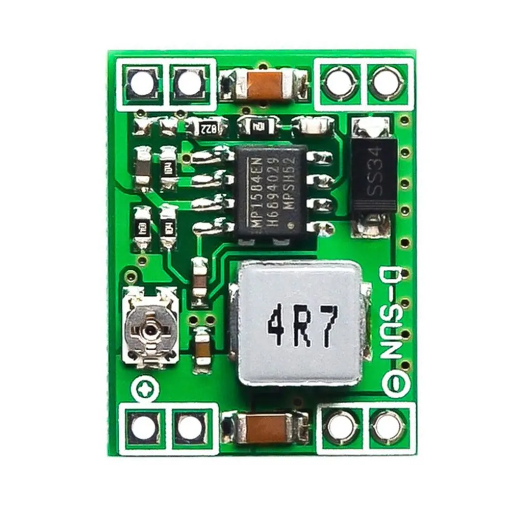 Mp1584En Dc понижающий модуль питания 3A Регулируемый Super Lm2596|Аксессуары для