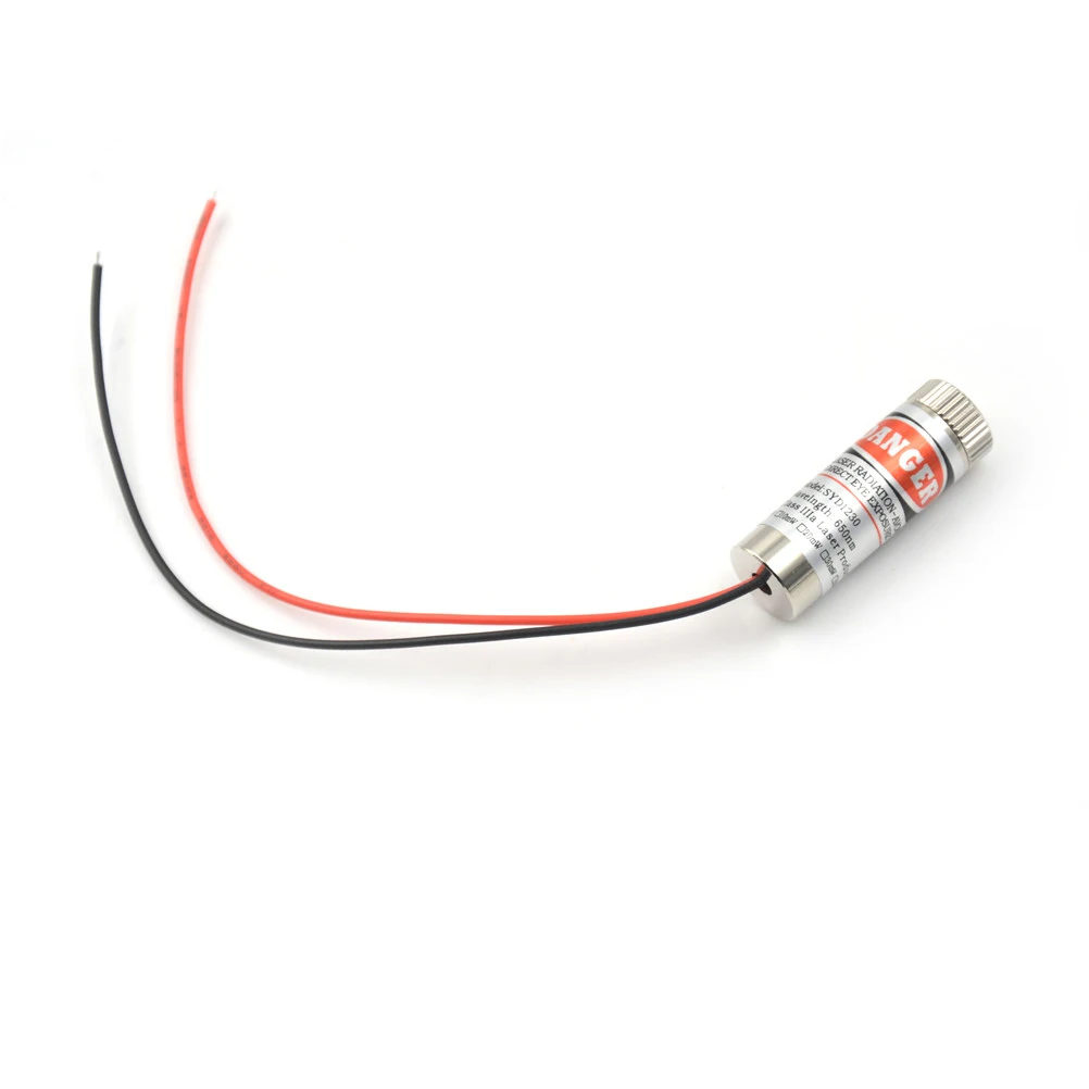 

5mW 650nm Red Cross Laser Module Focus Adjustable Laser Head Industrial Grade High Quality