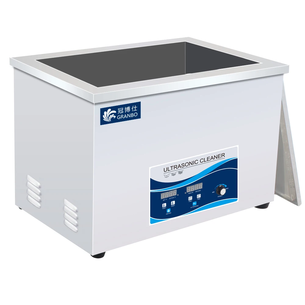 Flash Deal Industrial Custom 30L Ultrasonic Cleaner 28khz/40khz  0-600W Adjustable Heater Control Hardware Engine Injector Oil Rust Wash 4