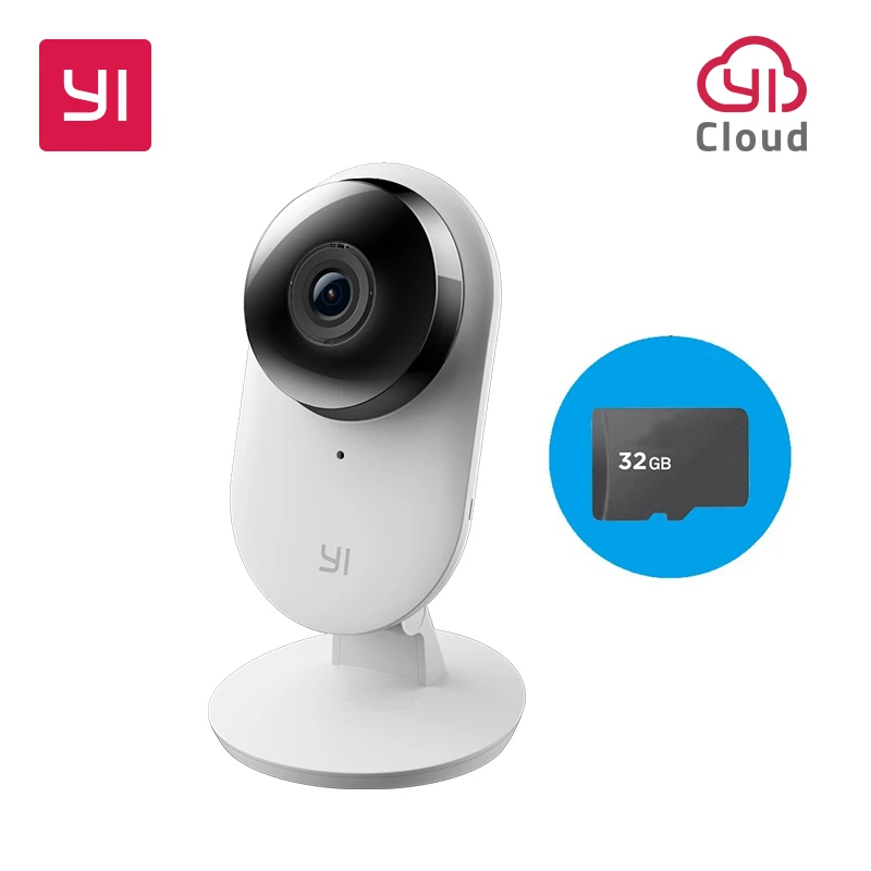Yi Home Camera 2 1080p With 32g Sd Card Fhd Smart Camera Home Security