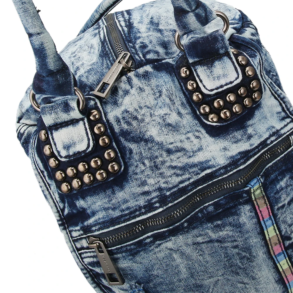 Сумка женская повседневная из джинсовой ткани|denim bags women|trapeze bagtote bag |