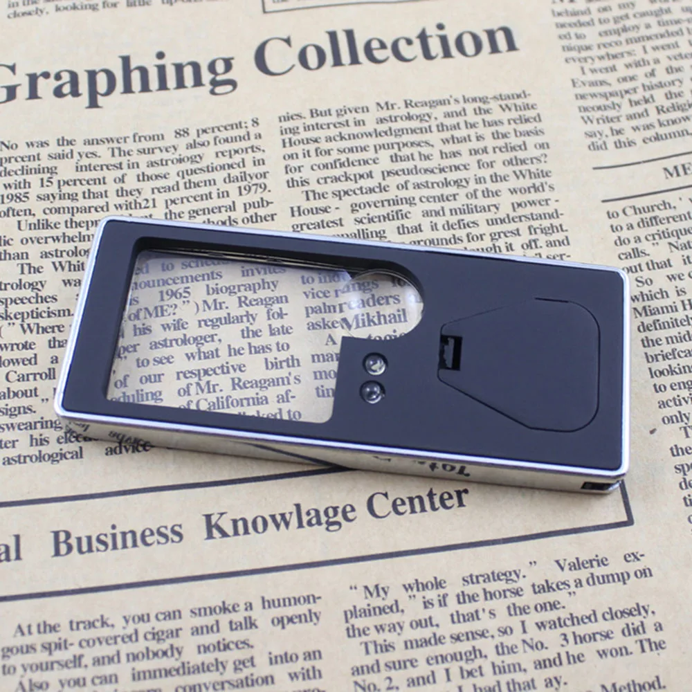 

loupe 10x magnifier gafas lupas led Mini Pen magnifying glasses reading lente di ingrandimento vergrootglas occhiali third hand