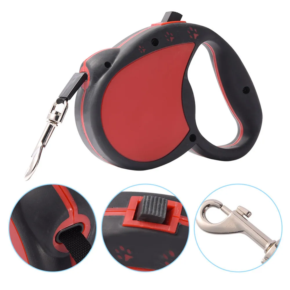 Dog Leashes Retractable Multi function 5M Many Colors Leashes for Pet