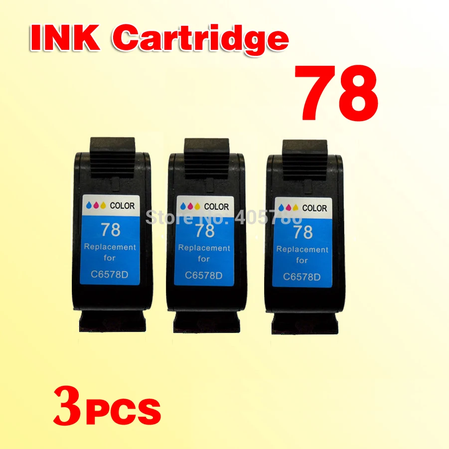 3x для чернильного картриджа for78 совместимого с 78 C6578D DESKJET 920C/930C/932C/935C/940C/950C/952C/955C |