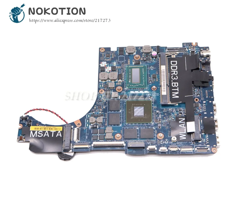 Very best  NOKOTION For Dell XPS 15 L521X Laptop Motherboard 15.6 inch CN-0HKTTR 0HKTTR QBL00 LA-7851P I7-3612
