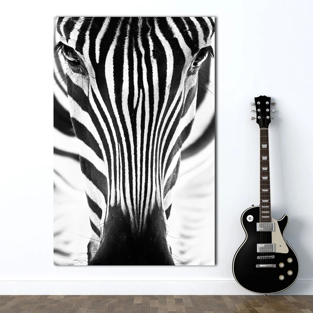 Minimalism Animal Zebra Abstract Wall Art 2