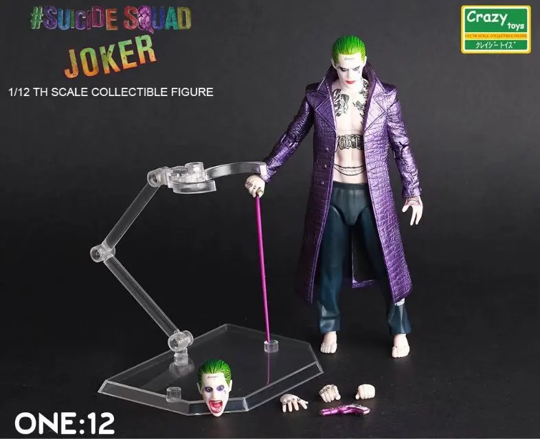 

Crazy Toys DC Suicide Squad The Joker Figure Toy 6" 15cm