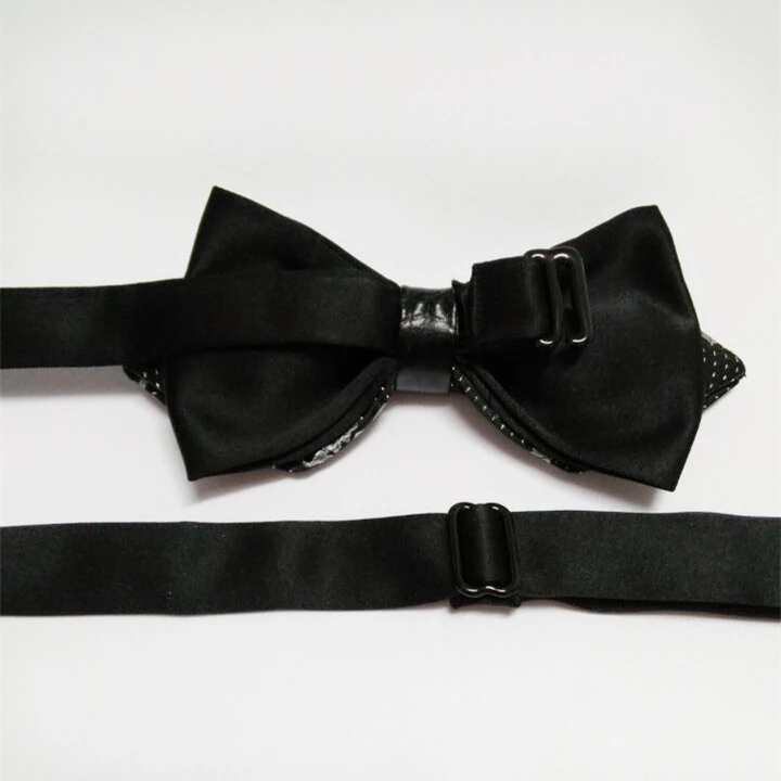 20 style summer men's neckwear neck self gold bow tie silver black silk fashion casual male pink bowtie wedding lote