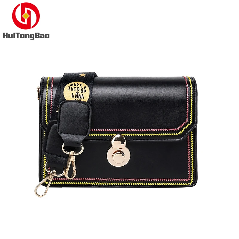 2019 النساء حقائب كتف الإناث حقيبة يد جلدية Crossbody رفرف حزمة أعلى-حقائب بيد منحرف كبار امرأة حقيبة الفاخرة