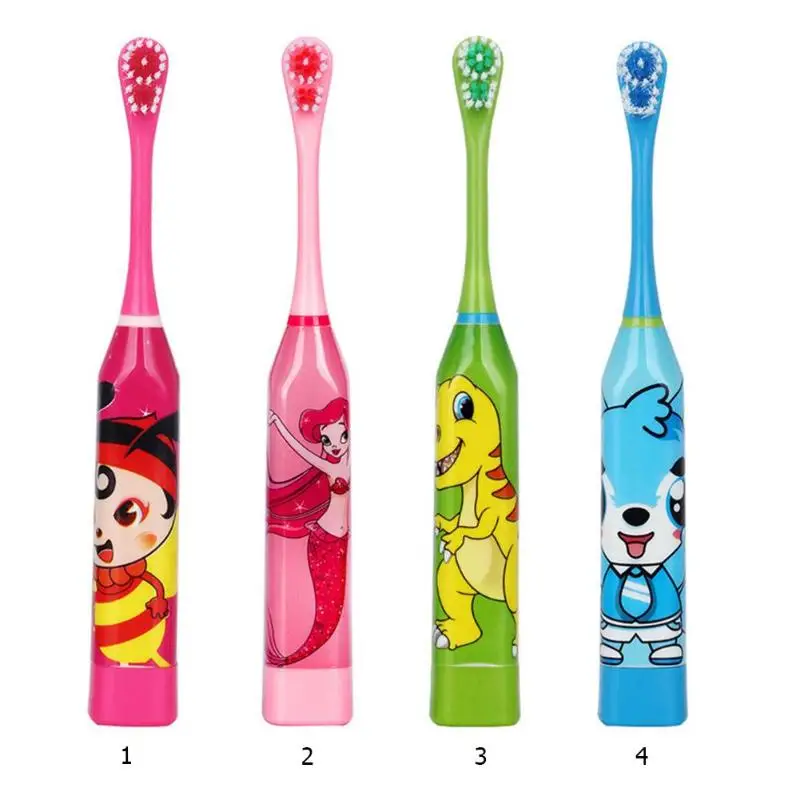 

Cartoon Children's Toothbrush With Superior Cleaning Ability Soft Toothbrush ABS Safety Material IPX7 Waterproof Toothbrush