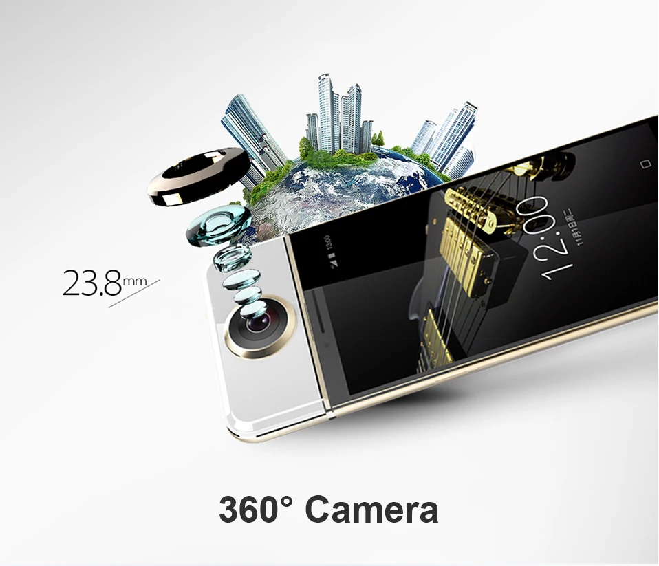 PROTRULY D7 AMOLED 360 градусов полный размер VR 4G Смартфон Android 6,0 helio X20 deca core 3 ГБ + 32 ГБ FHD 26MP мобильного телефона