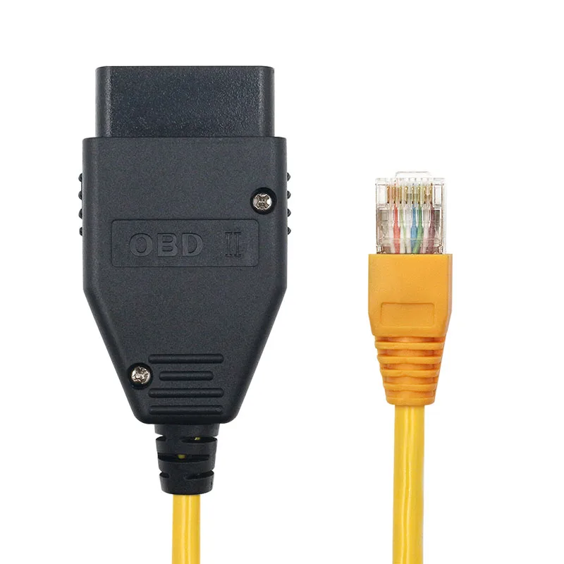 Câble ENET pour voiture BMW série F, 10 pièces, câble de Diagnostic OBD2, adaptateur de données ENET ICOM, outil de codage de données cachées