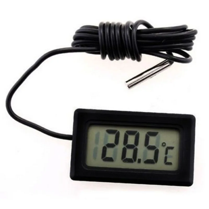 Hot Electronic Thermometer Fish Tank Digital Water Temperature Gauge with Waterproof Probe Wholesale | Инструменты