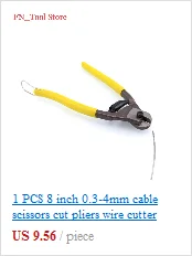 Новые электрические провода Кабельные плоскогубцы Сторона Snips кусачки щипцы ручные инструменты Herramientas