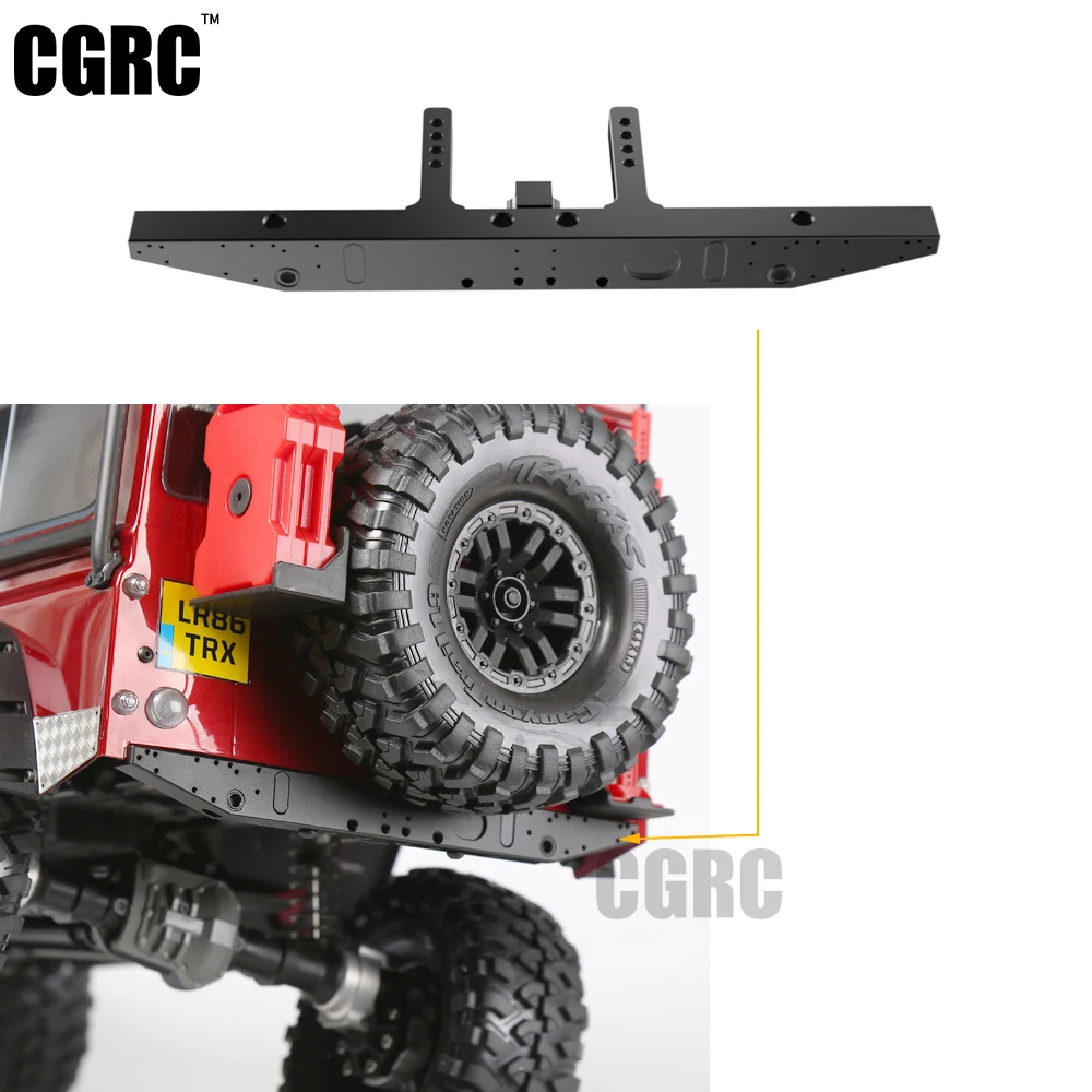 

Classic TRX4 Metal Rear Bumper for 1/10 RC Crawler Trx-4 Trx 4