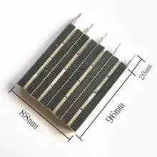 Детали электрического тепловентилятора PTC нагревательный элемент керамическая нагревательная пластина 96X88X15 мм 220-230 в 1500 Вт 1800 Вт