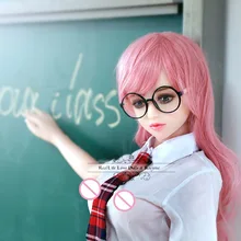 Student Style Real Silicone Stand Doll 136cm Skeleton Realistic Vagina Lifelike Real Love Male Japanese Real Doll Pussy Sex Doll