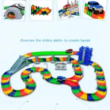 5 5cm DIY Universal Accessories for Magic Glowing Track Educational Rail Car Toy Racing Tracks Car